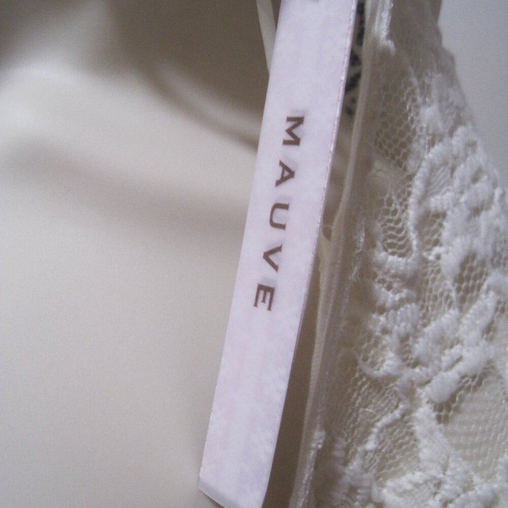 Mauve Women's Large Kimono Cover Up Lace Crochet Fringe Top Short Sleeve White - Picture 7 of 8